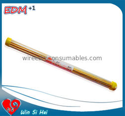 Çin 2.5 x 400mm EDM Brass Tube / Sing Hole EDM Electrode Tube For Drilling Machine Tedarikçi