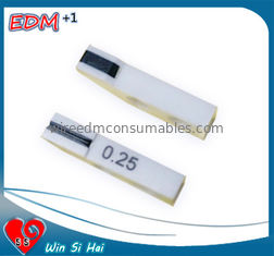 Çin 0.205mm 0.255mm Makino EDM Machine Diamond Wire Guide Custom Made Tedarikçi